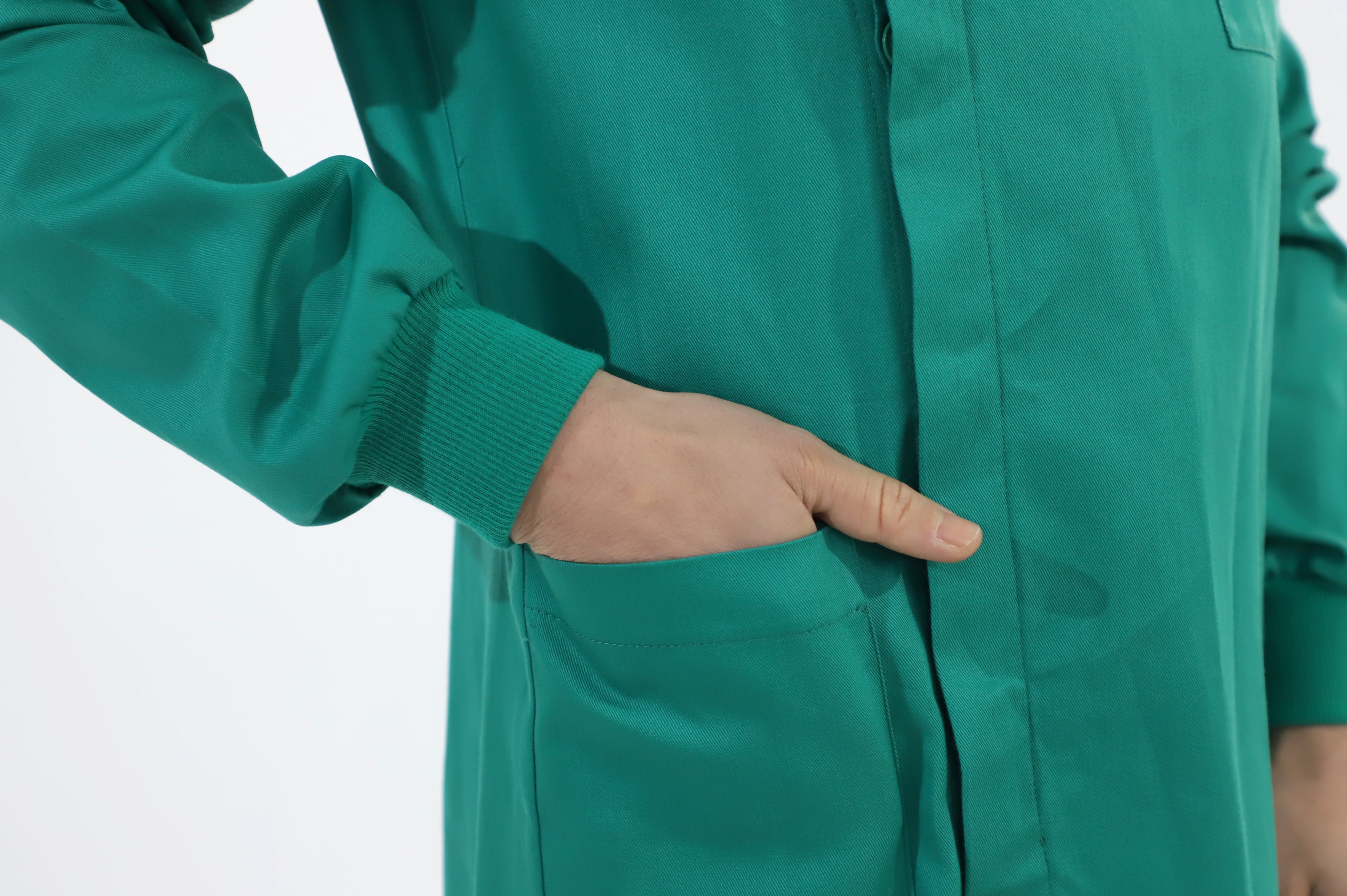 Casacca Sanitaria Unisex - Modello Coreana - 100% Cotone