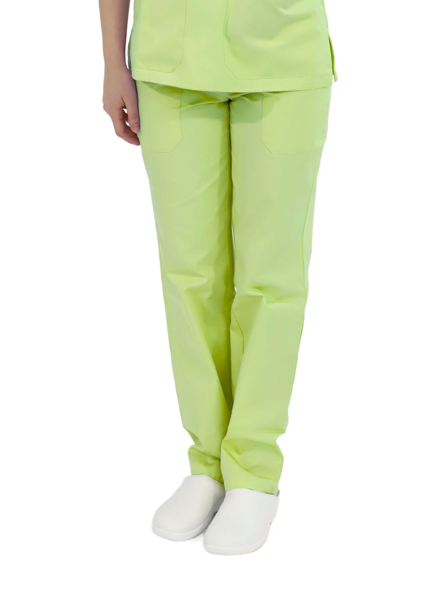 Pantalone da lavoro unisex verde lime