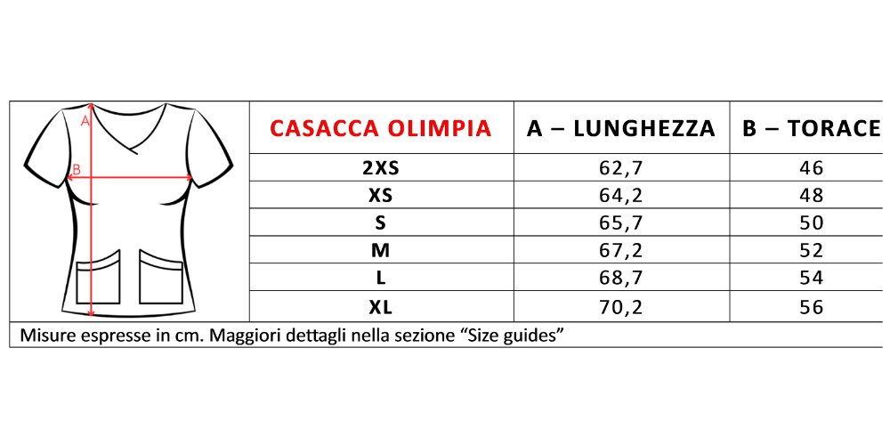 Divisa donna Olimpia - NO STIRO