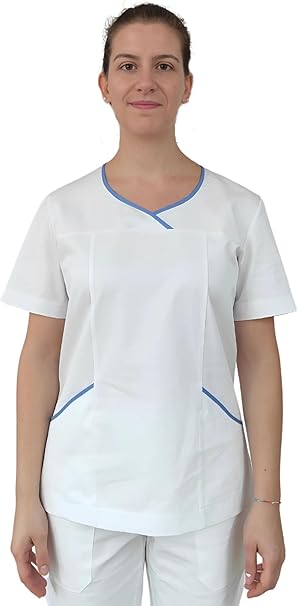Casacca Olimpia con profili colorati