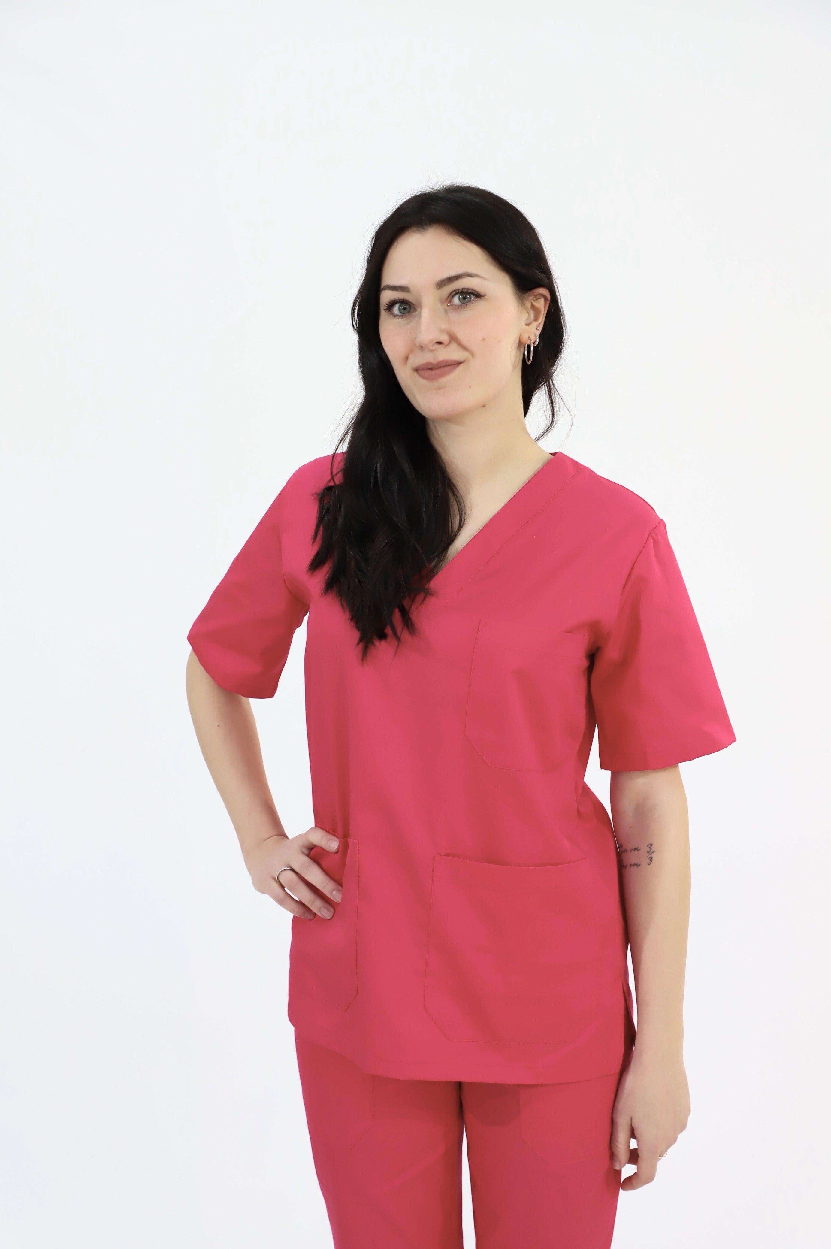 Divisa rosa fucsia infermiere medico oss sanitario