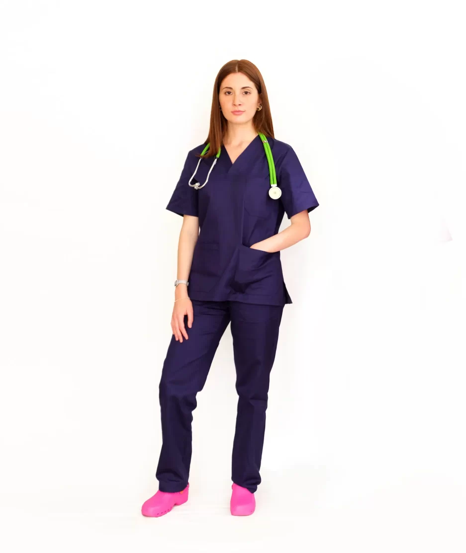divisa sanitaria unisex uomo donna blu tarf confezione abbigliamento da lavoro